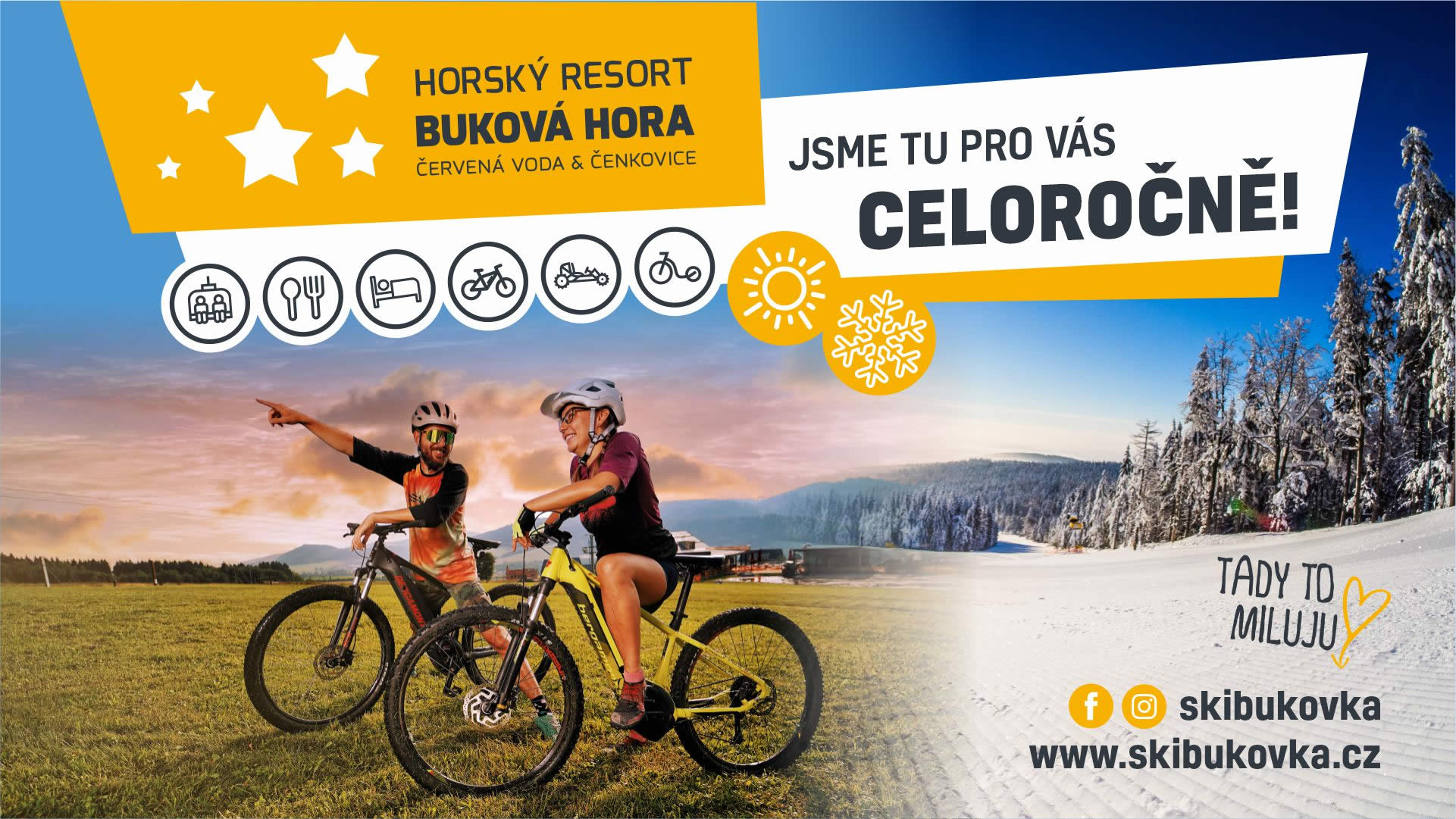 Mountain resort Buková hora - We are here for you all year round